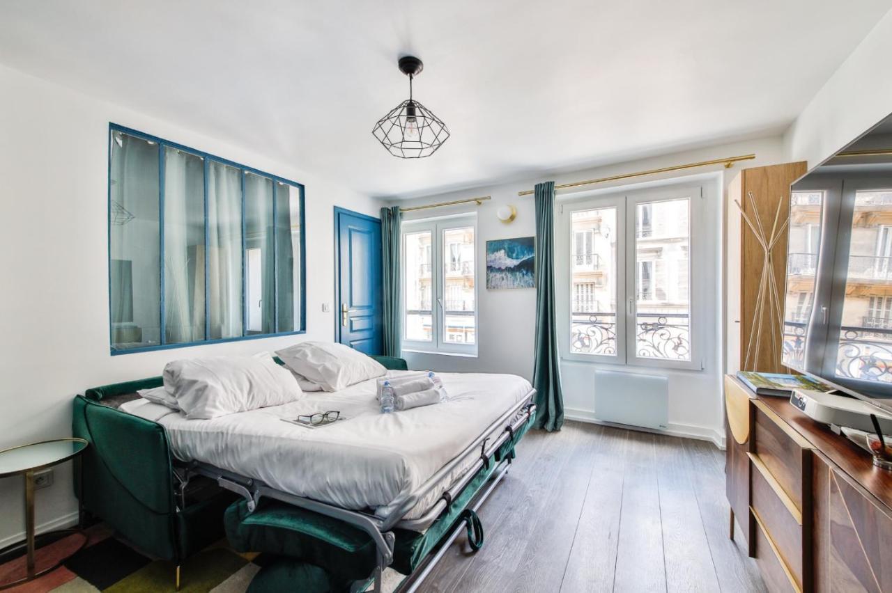 Hsh La Fayette-Gare Du Nord Appartement Cosy 4P-1Br Parijs Buitenkant foto